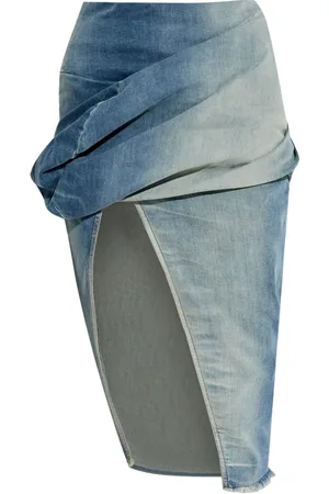 Rick Owens Mujer, Faldas, Azul, Talla: S