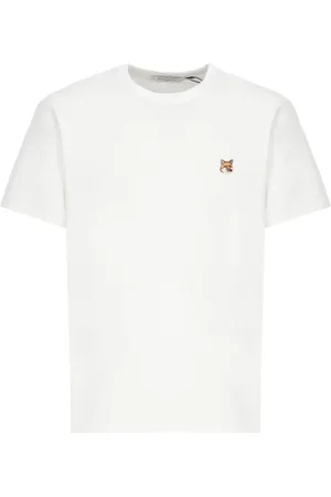 Maison Kitsuné Mujer, Camisetas, Blanco, Talla: L
