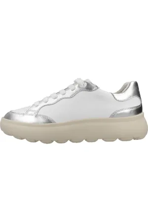 Geox Mujer, Zapatos, Blanco, Talla: 38 EU