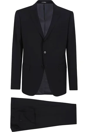 Emporio Armani Hombre, Trajes, Negro, Talla: L