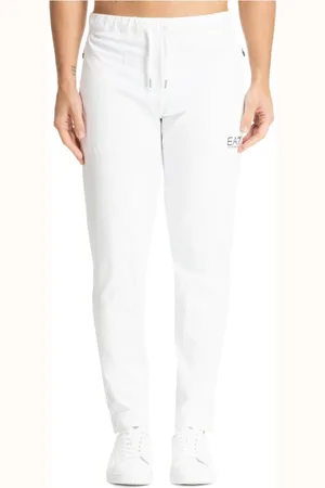 EA7 Hombre, Pantalones, Blanco, Talla: M