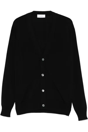 LARDINI Hombre, Jerseys, Negro, Talla: L