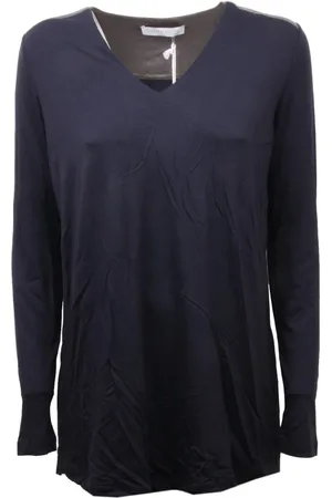 Fabiana Filippi Mujer, Camisetas, Azul, Talla: S