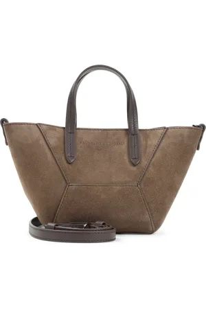 Brunello Cucinelli Mujer, Bolsos, Marrón, Talla: ONE Size
