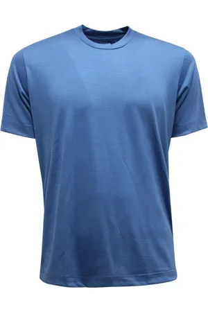 MAZZARELLI Hombre, Camisetas, Azul, Talla: S