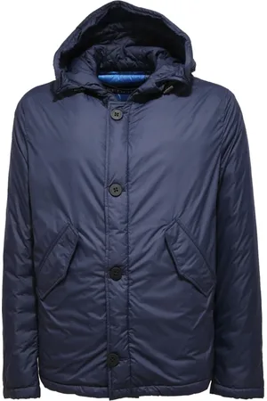 FREEDOMDAY Hombre, Chaquetas, Azul, Talla: S
