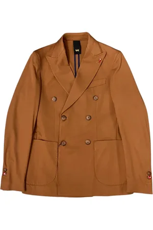 MULISH Hombre, Chaquetas, Marrón, Talla: 3XL