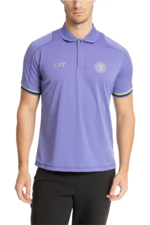 EA7 Hombre, Camisetas, Púrpura, Talla: M