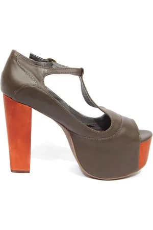 Jeffrey Campbell Mujer, Zapatos, Marrón, Talla: 40 EU