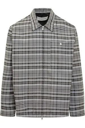 Lanvin Hombre, Camisas, Gris, Talla: L