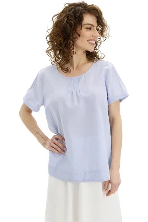 In Front Mujer, Blusas y Camisas, Azul, Talla: 2XL
