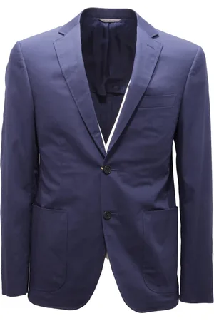 CANALI Hombre, Chaquetas, Azul, Talla: M