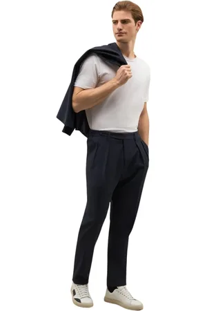 Boglioli Hombre, Pantalones, Azul, Talla: L