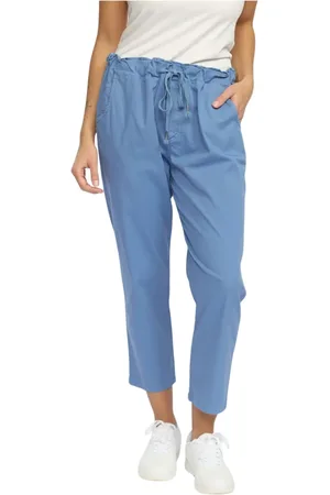 2-Biz Mujer, Pantalones, Azul, Talla: S
