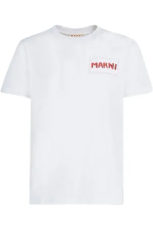 Marni Hombre, Camisetas, Blanco, Talla: L