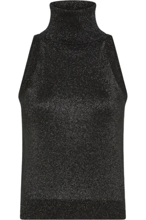 sun68 Mujer, Camisetas, Negro, Talla: M