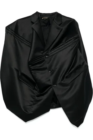 Comme des Garçons Mujer, Chaquetas, Negro, Talla: S