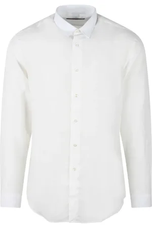 LOW BRAND Hombre, Camisas, Blanco, Talla: M