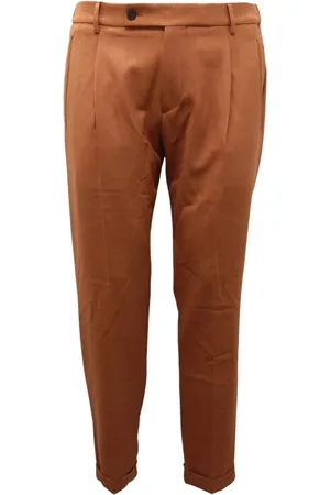 Berwich Hombre, Pantalones, Marrón, Talla: L
