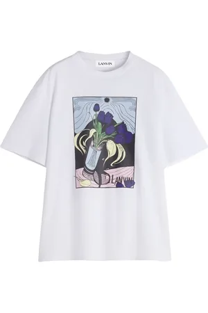 Lanvin Hombre, Camisetas, Blanco, Talla: S