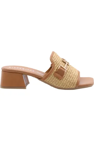 Hispanitas Mujer, Zapatos, Marrón, Talla: 39 EU