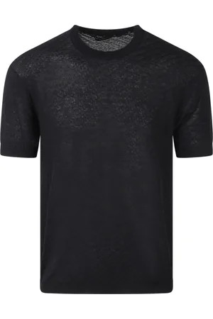 LOW BRAND Hombre, Camisetas, Negro, Talla: M