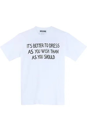 Moschino Hombre, Camisetas, Blanco, Talla: L