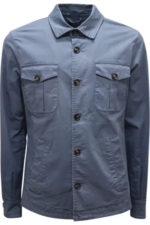 MAZZARELLI Hombre, Chaquetas, Azul, Talla: S