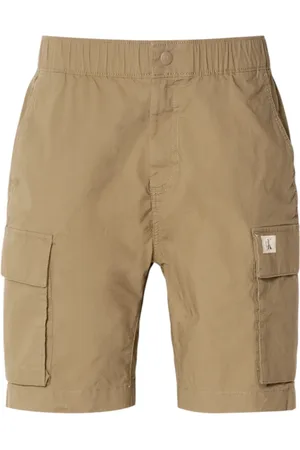 Calvin Klein Hombre, Pantalones cortos, Verde, Talla: W33