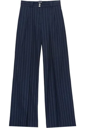 Inès de la Fressange Mujer, Pantalones, Azul, Talla: L