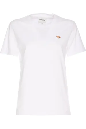 Maison Kitsuné Mujer, Camisetas, Blanco, Talla: M