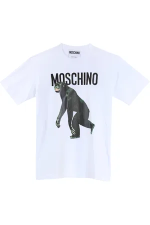 Moschino Hombre, Camisetas, Blanco, Talla: S