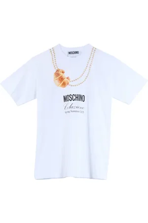 Moschino Hombre, Camisetas, Blanco, Talla: L