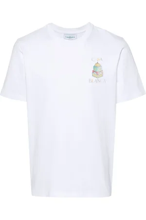 Casablanca Hombre, Camisetas, Blanco, Talla: XL