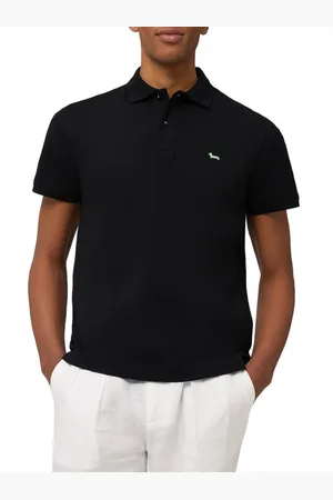 HARMONT&BLAINE Hombre, Camisetas, Negro, Talla: 2XL