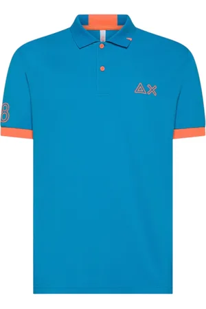sun68 Hombre, Camisetas, Azul, Talla: 2XL