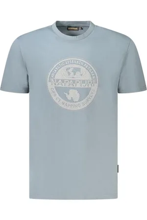 Napapijri Hombre, Camisetas, Gris, Talla: XL