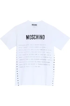 Moschino Hombre, Camisetas, Blanco, Talla: S