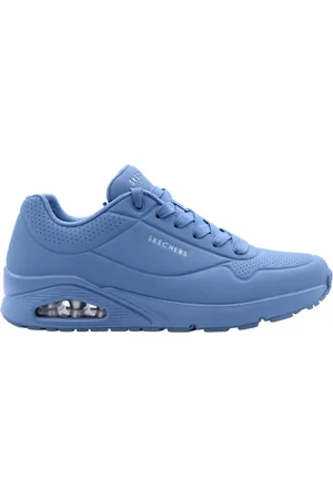 Skechers Hombre, Zapatos, Azul, Talla: 46 EU