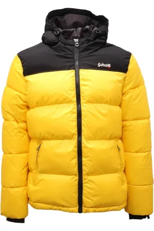 Schott NYC Hombre, Chaquetas, Amarillo, Talla: M