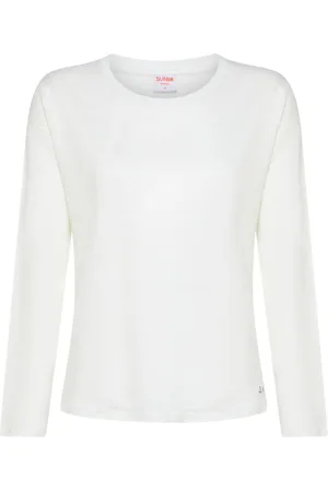 sun68 Mujer, Camisetas, Blanco, Talla: S