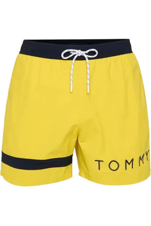 Tommy Hilfiger Hombre, Trajes de baño, Amarillo, Talla: M