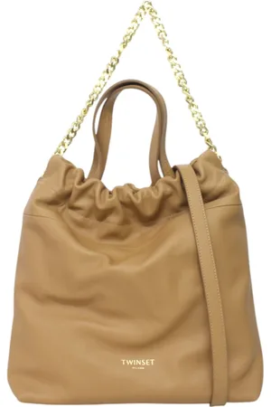 Twin-Set Mujer, Bolsos, Marrón, Talla: ONE Size
