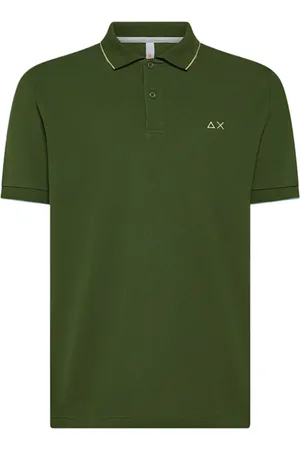 sun68 Hombre, Camisetas, Verde, Talla: XL