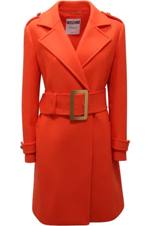 Moschino Mujer, Abrigos, Naranja, Talla: S