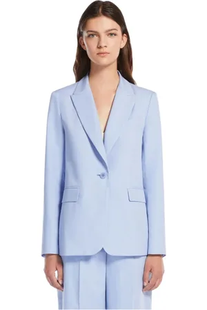 Max Mara Mujer, Chaquetas, Azul, Talla: S