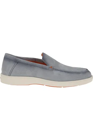 santoni Hombre, Zapatos, Azul, Talla: 43 1/2 EU