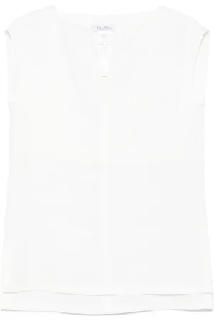 Max Mara Mujer, Camisetas, Blanco, Talla: XS