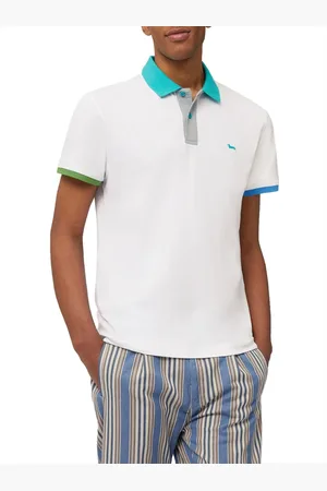 HARMONT&BLAINE Hombre, Camisetas, Blanco, Talla: 3XL