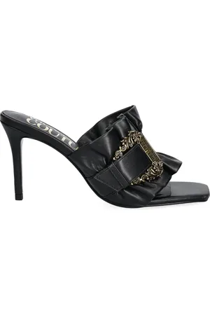 VERSACE Mujer, Zapatos, Negro, Talla: 40 EU